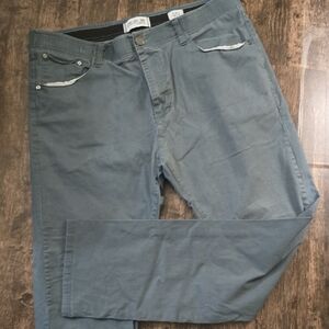 LEVEL TEN Blue Casual Pants Slim Fit Sz 38 X 32